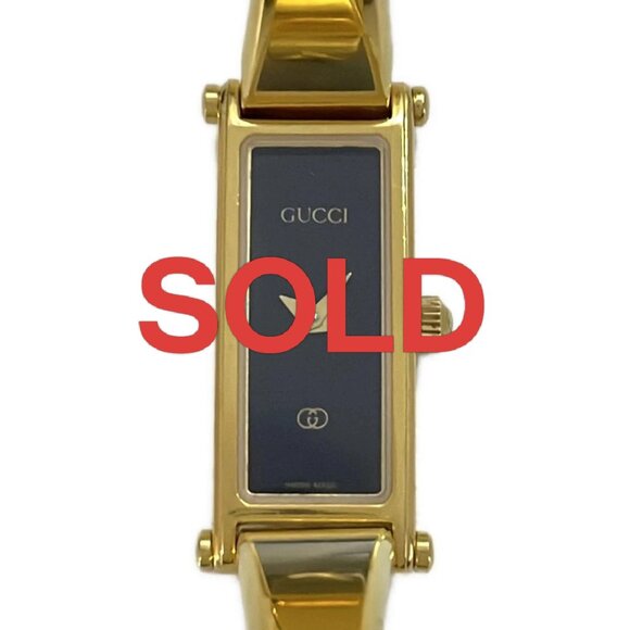 GUCCI 1500L  Gold Women's Wrist Watch 194-071825 - Picture 1 of 5